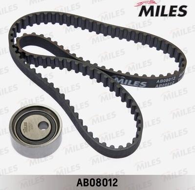 Miles AB08012 - Комплект ангренажен ремък vvparts.bg