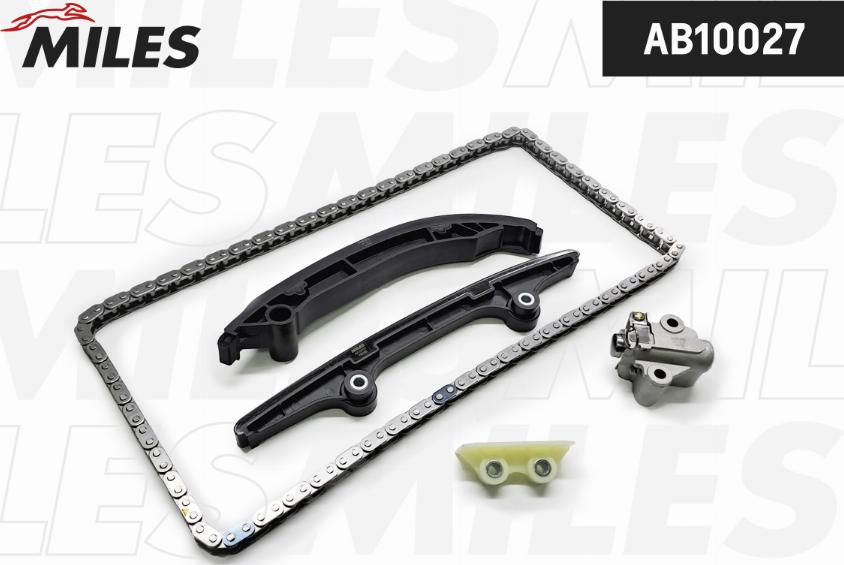 Miles AB10027 - Комплект ангренажна верига vvparts.bg