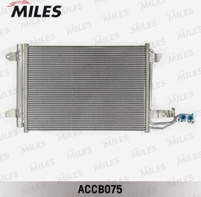 Miles ACCB075 - Кондензатор, климатизация vvparts.bg