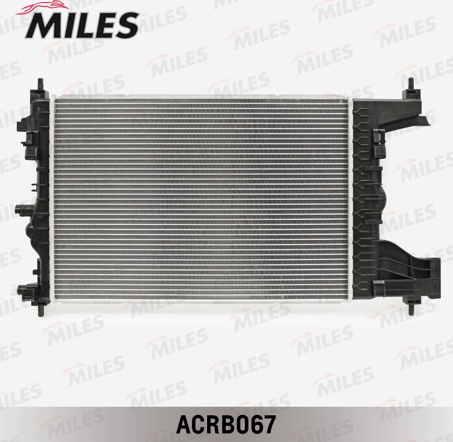 Miles ACRB067 - Радиатор, охлаждане на двигателя vvparts.bg