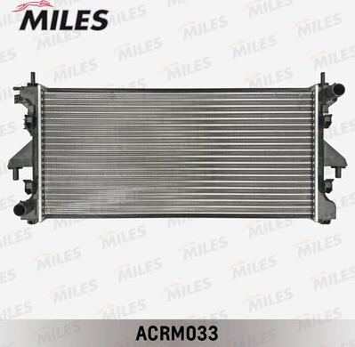 Miles ACRM033 - Радиатор, охлаждане на двигателя vvparts.bg