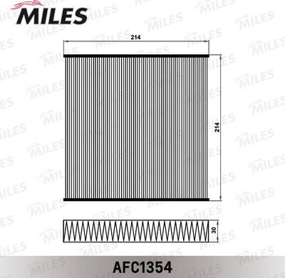 Miles AFC1354 - Филтър купе (поленов филтър) vvparts.bg