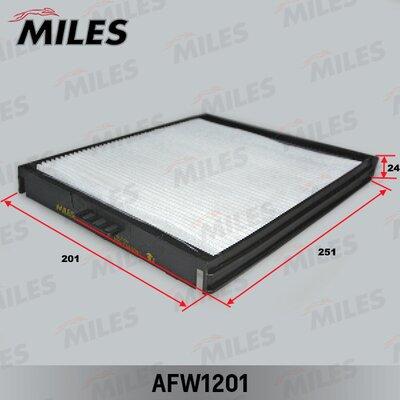 Miles AFW1201 - Филтър купе (поленов филтър) vvparts.bg