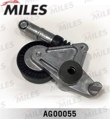 Miles AG00055 - Ремъчен обтегач, пистов ремък vvparts.bg