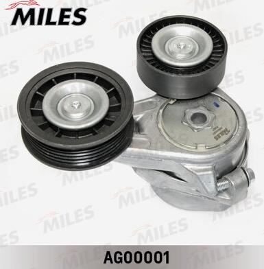 Miles AG00001 - Ремъчен обтегач, пистов ремък vvparts.bg