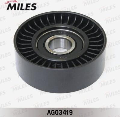Miles AG03419 - Паразитна / водеща ролка, пистов ремък vvparts.bg