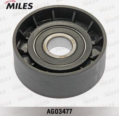 Miles AG03477 - Паразитна / водеща ролка, пистов ремък vvparts.bg