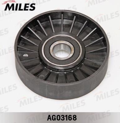 Miles AG03168 - Ремъчен обтегач, пистов ремък vvparts.bg