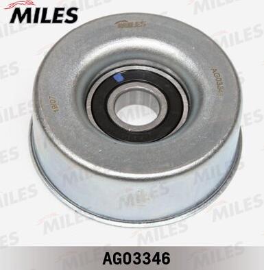 Miles AG03346 - Паразитна / водеща ролка, пистов ремък vvparts.bg