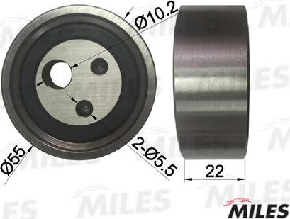 Miles AG02015 - Обтяжна ролка, ангренаж vvparts.bg