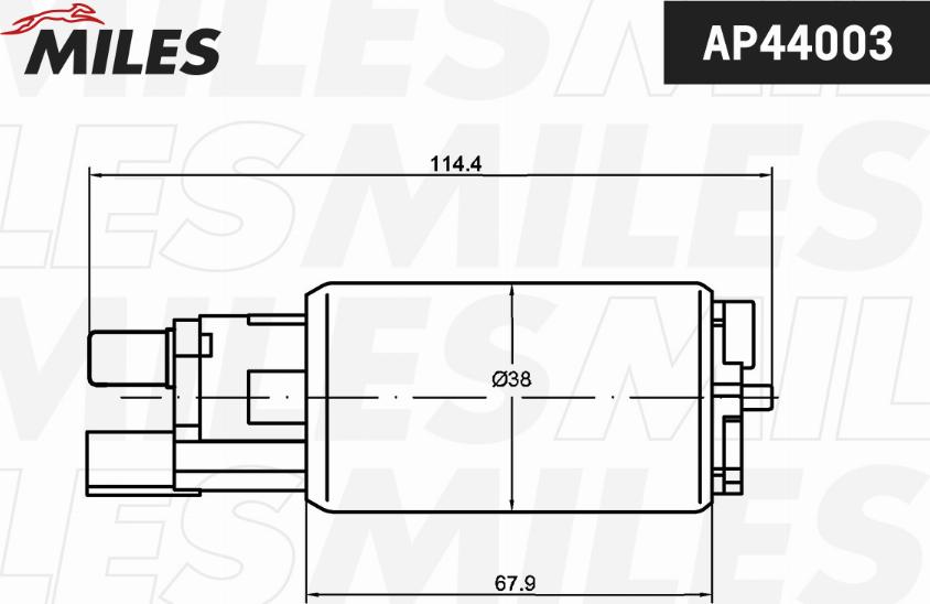 Miles AP44003 - Горивна помпа vvparts.bg