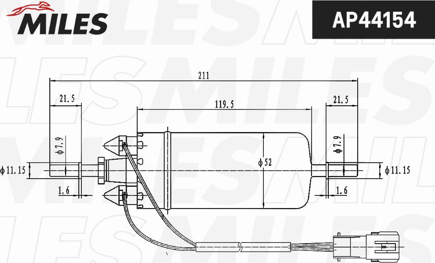 Miles AP44154 - Горивна помпа vvparts.bg