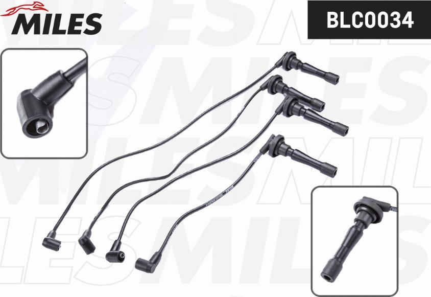 Miles BLC0034 - Комплект запалителеи кабели vvparts.bg