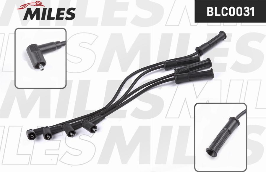 Miles BLC0031 - Комплект запалителеи кабели vvparts.bg