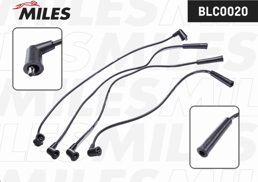 Miles BLC0020 - Комплект запалителеи кабели vvparts.bg