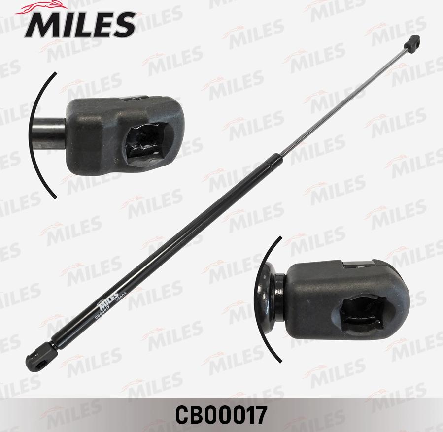 Miles CB00017 - Газов амортисьор, капак на двигателя vvparts.bg