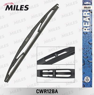 Miles CWR12BA - Перо на чистачка vvparts.bg