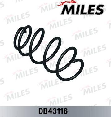 Miles DB43116 - Пружина за ходовата част vvparts.bg