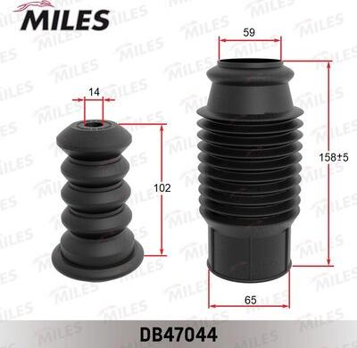 Miles DB47044 - Прахозащитен комплект, амортисьор vvparts.bg