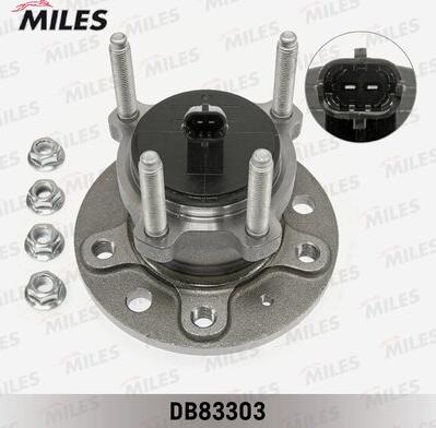 Miles DB83303 - Комплект колесен лагер vvparts.bg