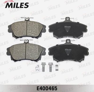 Miles E400465 - Комплект спирачно феродо, дискови спирачки vvparts.bg