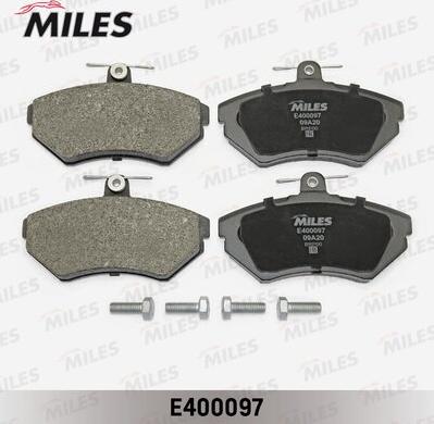 Miles E400097 - Комплект спирачно феродо, дискови спирачки vvparts.bg