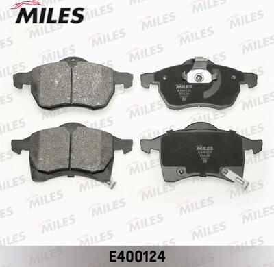 Miles E400124 - Комплект спирачно феродо, дискови спирачки vvparts.bg