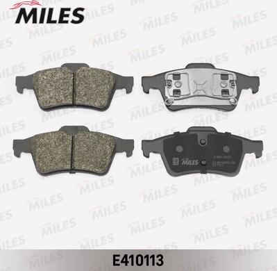 Miles E410113 - Комплект спирачно феродо, дискови спирачки vvparts.bg