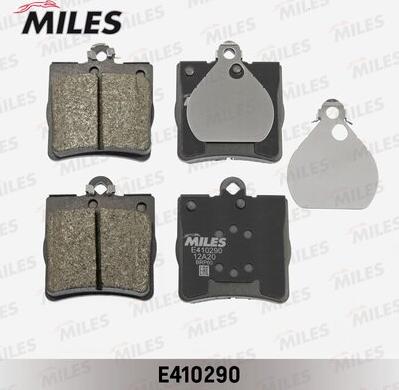 Miles E410290 - Комплект спирачно феродо, дискови спирачки vvparts.bg