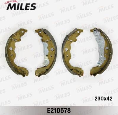 Miles E210578 - Комплект спирачна челюст vvparts.bg