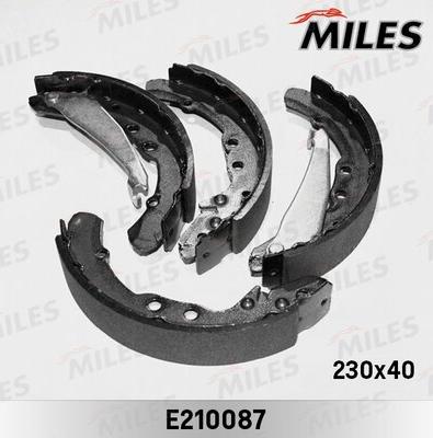Miles E210087 - Комплект спирачна челюст vvparts.bg