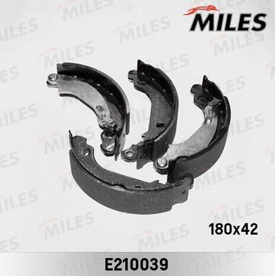 Miles E210039 - Комплект спирачна челюст vvparts.bg