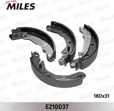 Miles E210037 - Комплект спирачна челюст vvparts.bg