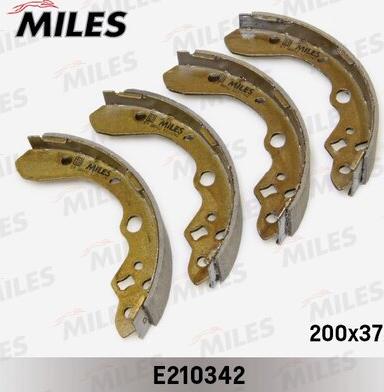 Miles E210342 - Комплект спирачна челюст vvparts.bg