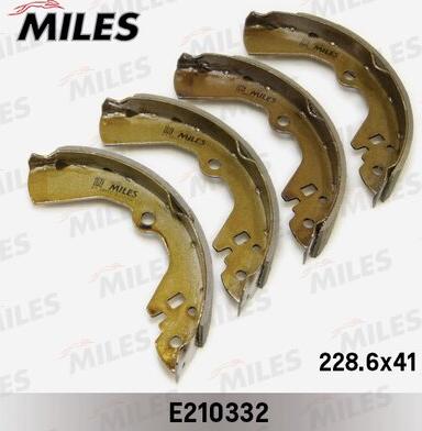 Miles E210332 - Комплект спирачна челюст vvparts.bg