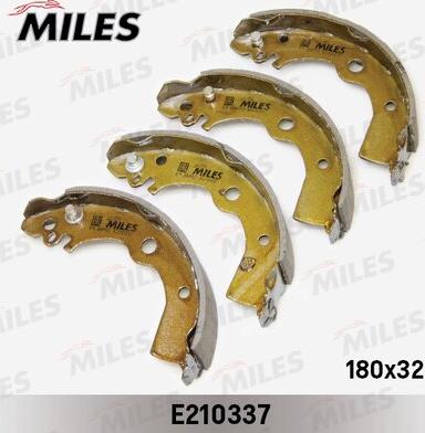 Miles E210337 - Комплект спирачна челюст vvparts.bg