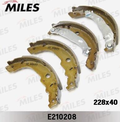 Miles E210208 - Комплект спирачна челюст vvparts.bg