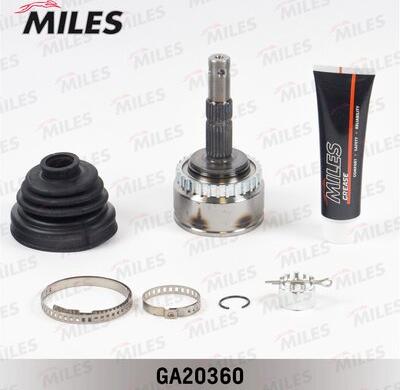 Miles GA20360 - Каре комплект, полуоска vvparts.bg