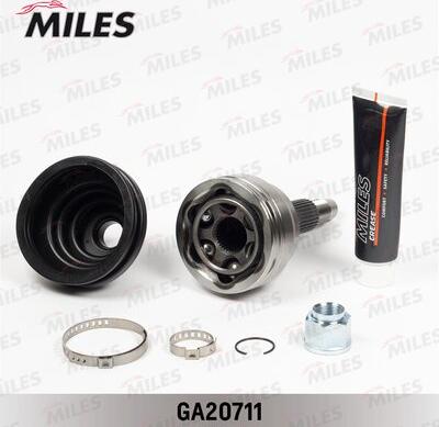 Miles GA20711 - Каре комплект, полуоска vvparts.bg