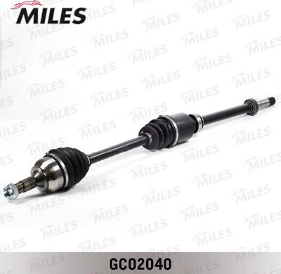 Miles GC02040 - Полуоска vvparts.bg