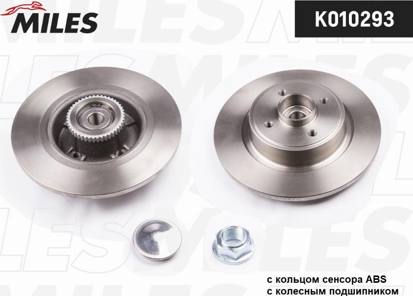 Miles K010293 - Спирачен диск vvparts.bg