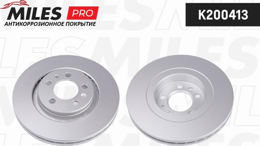 Miles K200413 - Спирачен диск vvparts.bg