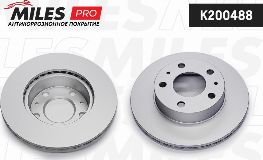 Miles K200488 - Спирачен диск vvparts.bg