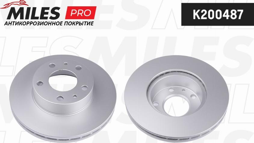 Miles K200487 - Спирачен диск vvparts.bg