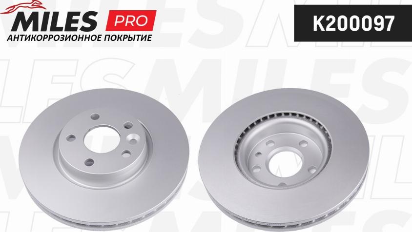 Miles K200097 - Спирачен диск vvparts.bg