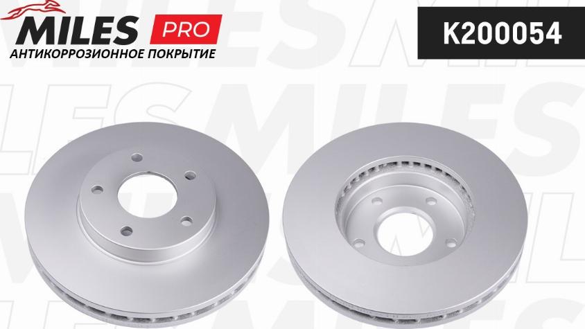 Miles K200054 - Спирачен диск vvparts.bg