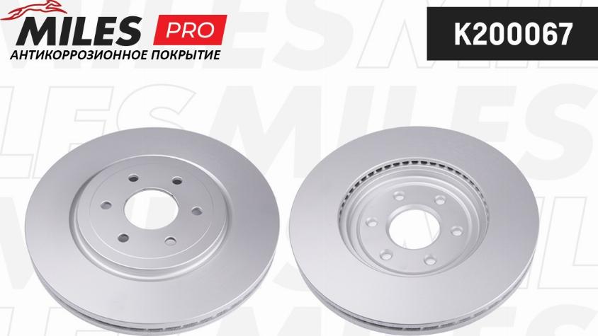 Miles K200067 - Спирачен диск vvparts.bg