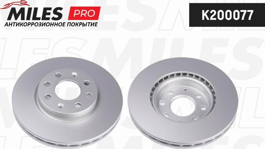 Miles K200077 - Спирачен диск vvparts.bg