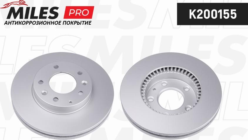 Miles K200155 - Спирачен диск vvparts.bg