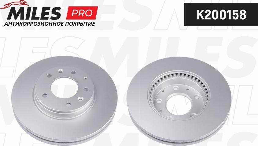 Miles K200158 - Спирачен диск vvparts.bg